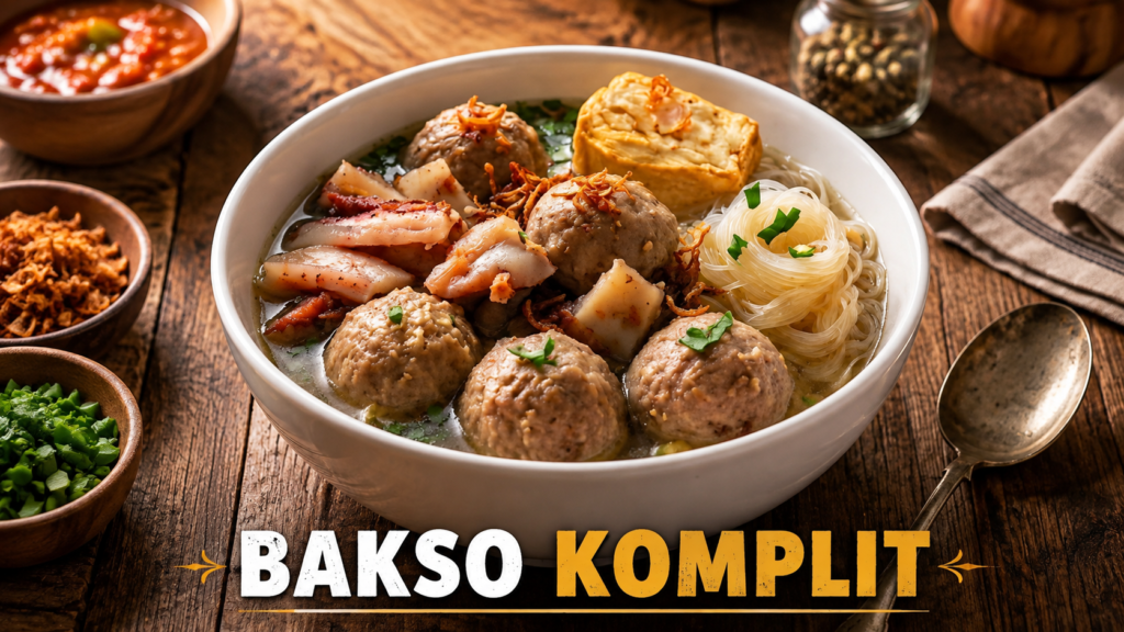 (Papitong) Bakso Komplit