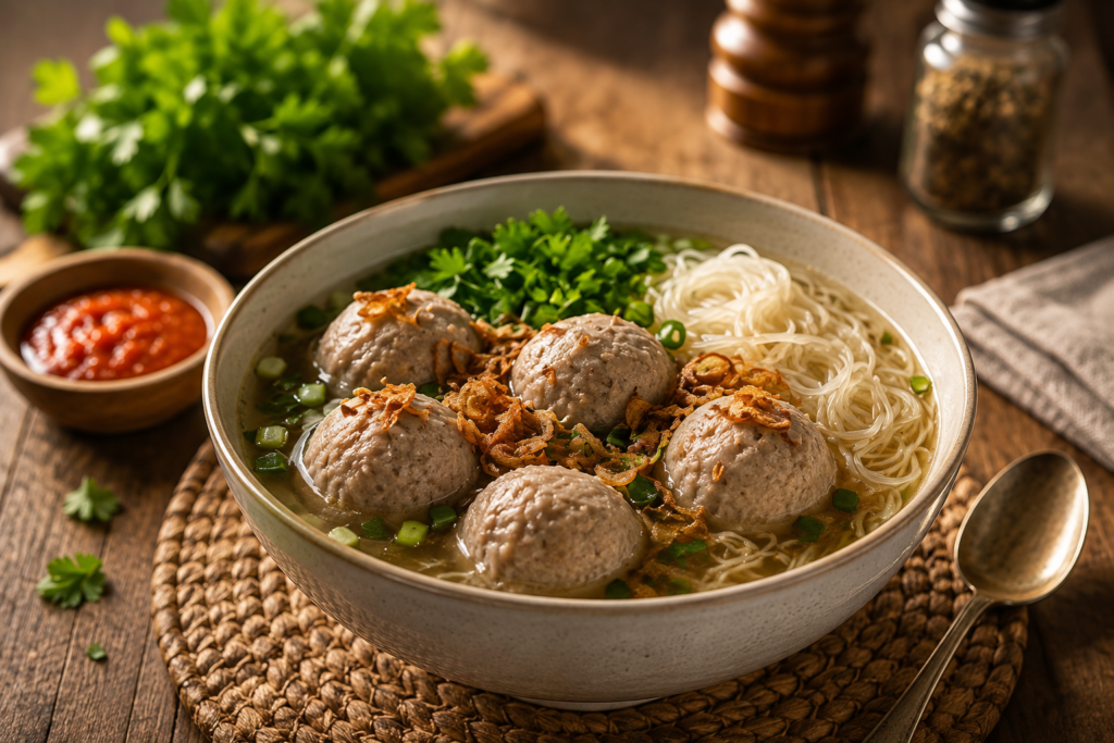 (Papitong) Bakso Polos