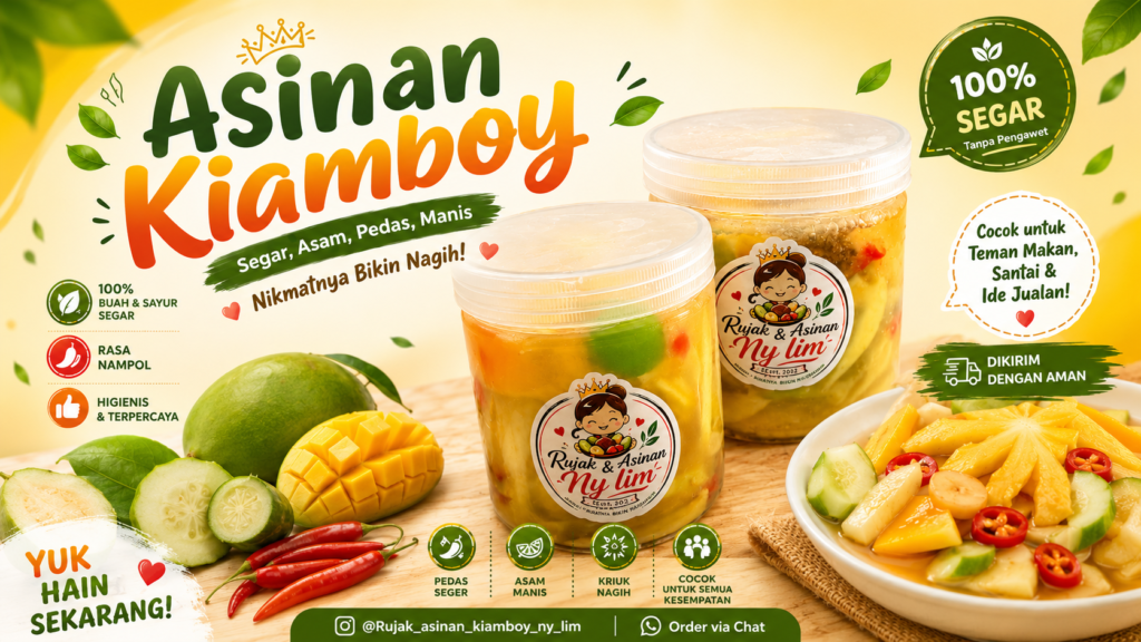 (ANL) Asinan Kiamboy 600 ml