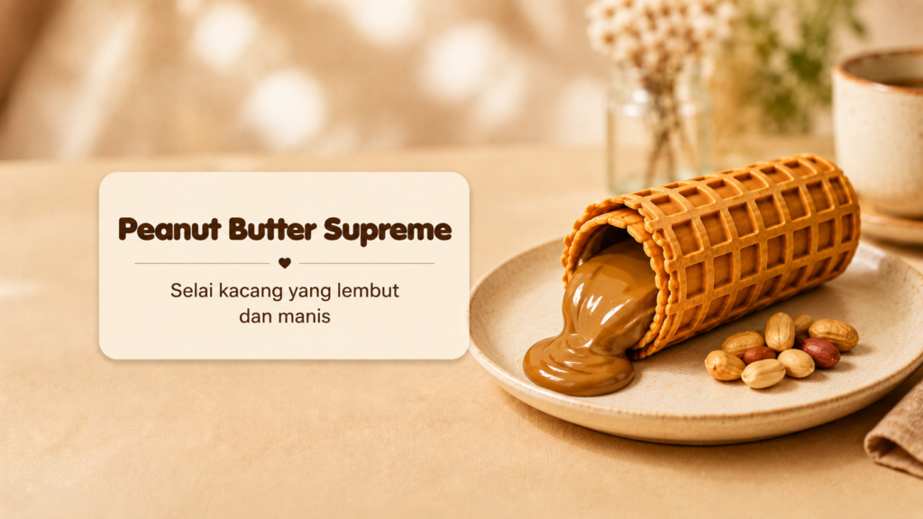 (KCMB) Roll Cake Peanut Butter