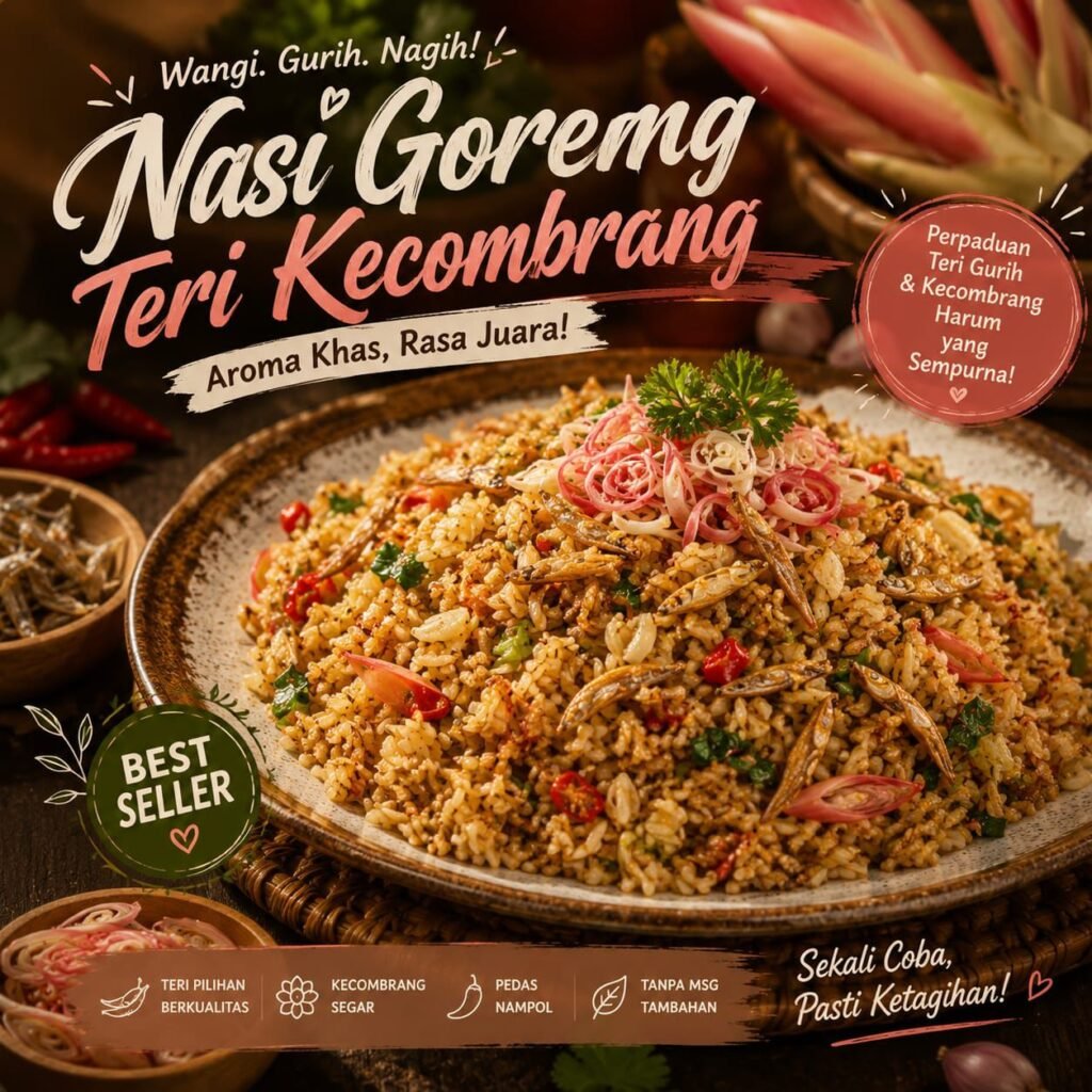 (M2M) Nasi Goreng Teri Kecombrang